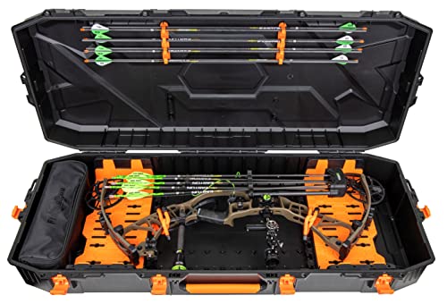 Flambeau Outdoors Formula Bow Case - Features A.B.S. Foamless Bow Security System, Free-Floats Critical Precision Components, Fits 43' Overall Length Bows, Black