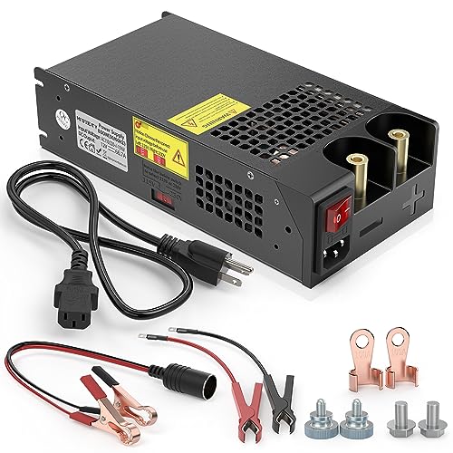 MYSWEETY AC to DC Converter, 12V 800W 66.7A Power Supply 110V AC to DC Converter Adapter Switch Transformer for RV, Radio/Car Stereos, LED Strip, Travel, Computer Project, 3D Printer