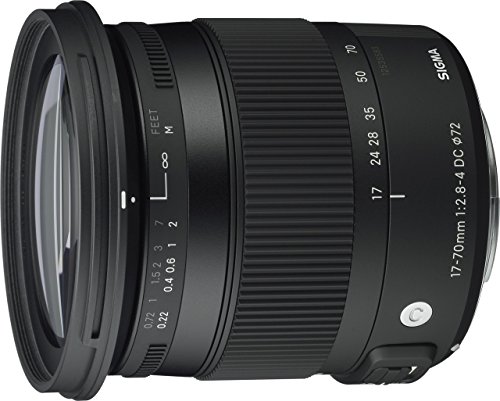 Sigma 17-70mm F2.8-4 Contemporary DC Macro OS HSM Lens for Nikon (Renewed)