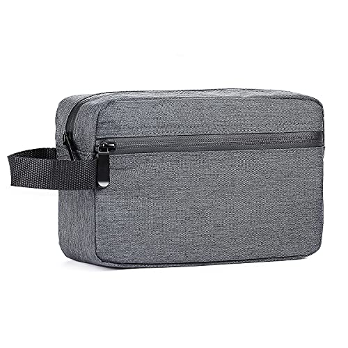 Etercycle Toiletry Bag for Men, Portable Travel Toiletry Organizer Bag,Shaving Bag for Toiletries Accessories (Deep gray)
