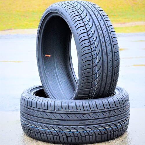 Set of 2 (TWO) Fullway HP108 All-Season Truck/SUV High Performance Radial Tires-245/45R20 245/45ZR20 245/45/20 245/45-20 103W Load Range XL 4-Ply BSW Black Side Wall UTQG 380AA