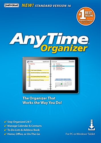 AnyTime Organizer Standard 16 - Free 30-Day Trial [PC Download]