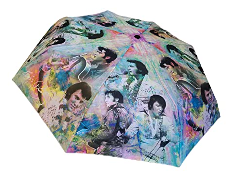 Mid-South Products Elvis Umbrella Color Collage E8945