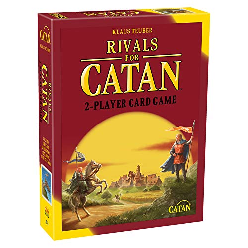 Catan Studio Rivals for Catan - 2 Player Strategy Card Game for Ages 10+ - 45 Minute Playtime