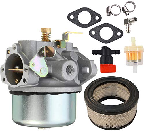 Carburetor Carb for Kohler 8HP K90 K91 K181 K141 K160 K161 Motor Engine 46 853 01-S/46 053 03-S with Gasket 231847-S Engine Air Filter