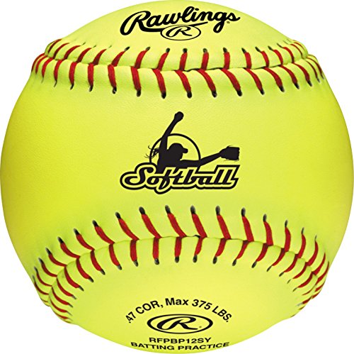 Rawlings | Batting Practice Softballs | 11' & 12' Options | 6 & 12 Count Options