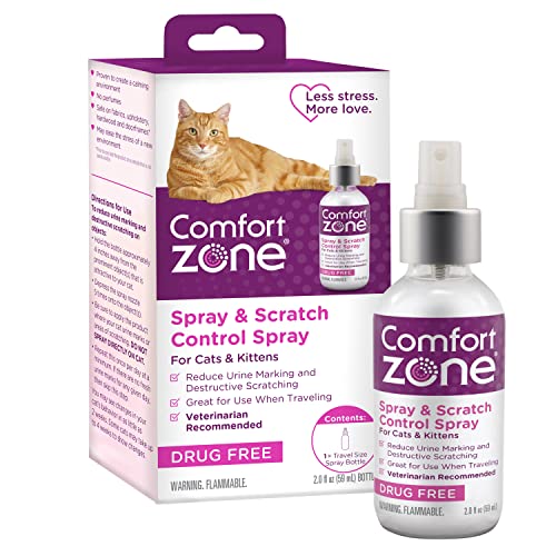 Comfort Zone Cat Calming Spray: Travel Size (2oz)