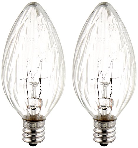 GE 48395 Light Bulb, 15 Watts, Crystal Clear, 2