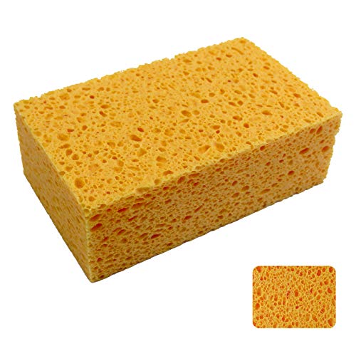 1 PCS x JK SP-T50 Large Sponge, Cleaning Sponges, Boat Bail Sponge, Handy Sponges, Cellulose Sponges, Natural Sponges, Commercial Sponges, Car Washing Sponge, Eco Friendly Sponge (6.5' x 4.0' x 2.0')