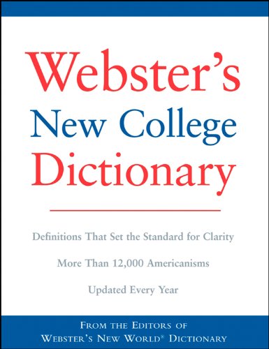 Webster's New World College Dictionary