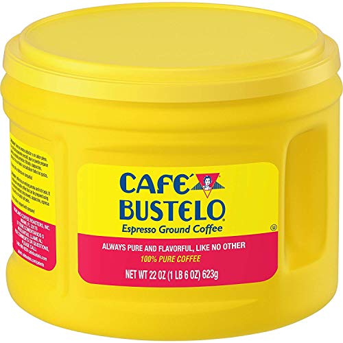 Cafe Bstelo Cafe Bustelo 22oz Plastic Jug Espresso Ground Coffee, Dark Roast