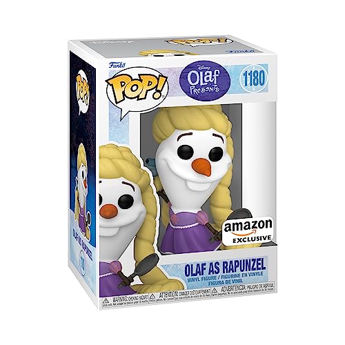 Funko Pop! Disney: Olaf Presents - Olaf as Rapunzel Vinyl Figure, Amazon Exclusive