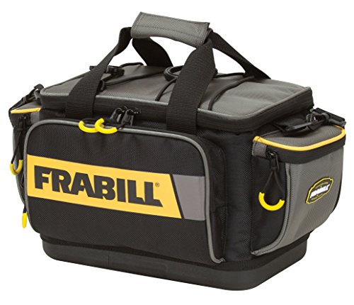 Frabill Tackle Bag | Premium Ice Fishing Tackle Storage Bag | Includes Four Plano Utility Storage Boxes