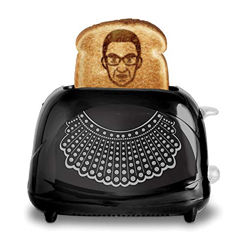 Ruth Bader Ginsburg Toaster, Toasts RBG's Face on Your Toast, SCOTUS Toaster