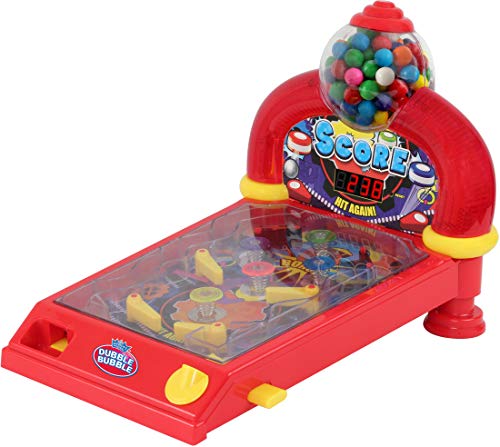 Dubble Bubble Arcade Pinball Machine and Bubble Gum Dispenser DB100P