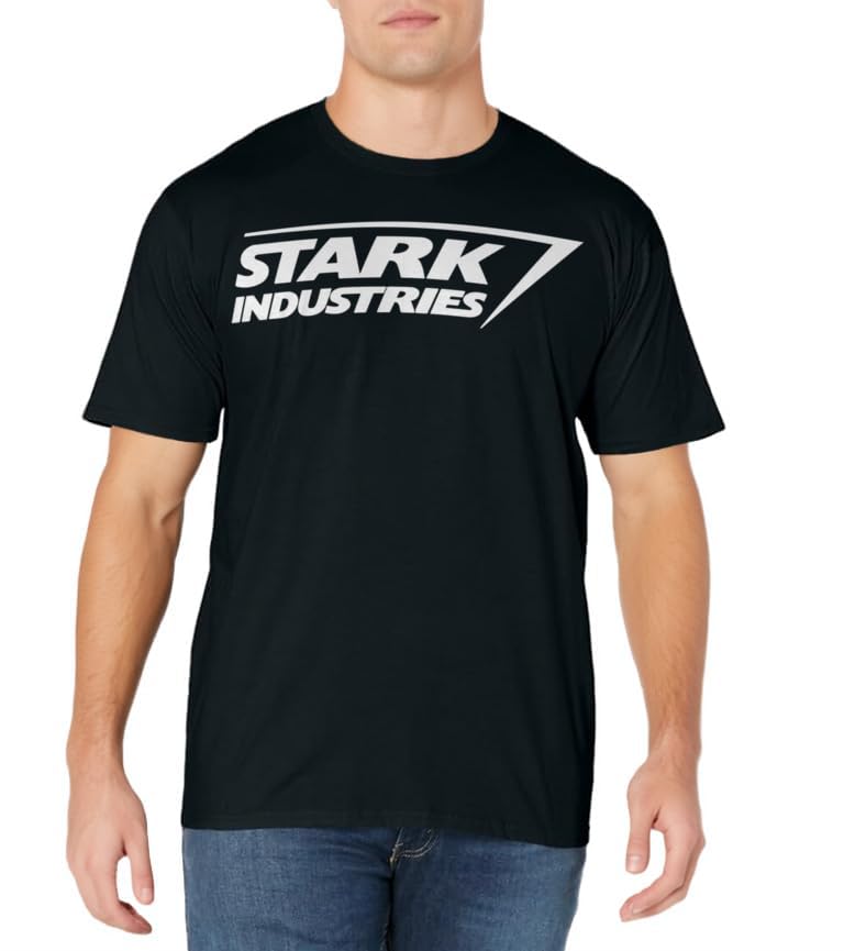 Marvel Iron Man Stark Industries Logo T-Shirt
