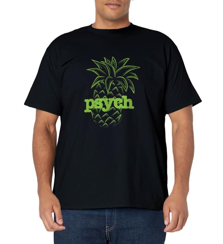 Psych Pineapple Awesome T-Shirt