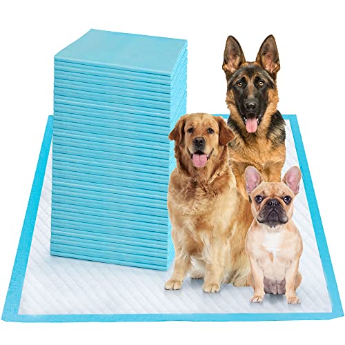 Boscute Super Absorbent & Leak-Proof Jumbo Size 36'x36' Pet Training Dog Pee Pads, Thicken Quick Dry Disposable Puppy Pee Pads, Potty Training Pads for Dogs Cats, Rabbits