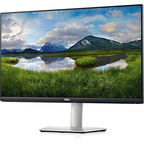 Dell S2721HS Full HD 1920 x 1080p, 75Hz IPS LED LCD Thin Bezel Adjustable Gaming Monitor, 4ms Grey-to-Grey Response Time, 16.7 Million Colors, HDMI ports, AMD FreeSync, Platinum Silver, 27.0' FHD