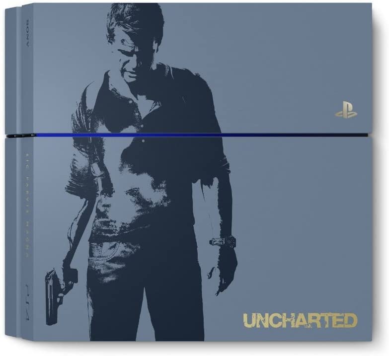 Sony PlayStation 4 500GB Console - Uncharted 4 Limited Edition (Renewed)