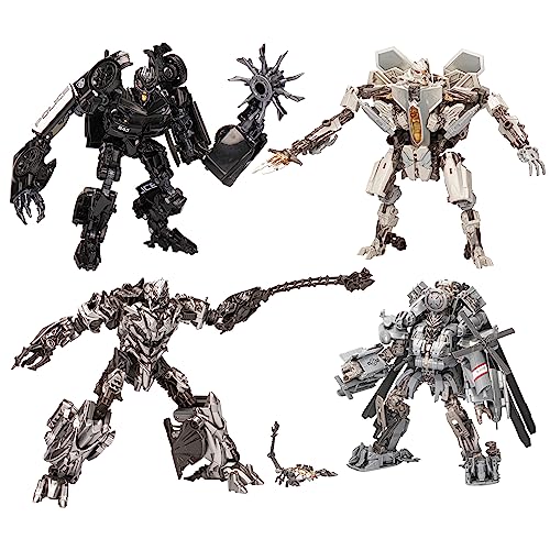 Transformers Toys Studio Series Movie 1 15th Anniversary Decepticon Multipack, with 4 Action Figures for Boys and Girls Ages 8 and Up (Amazon Exclusive)