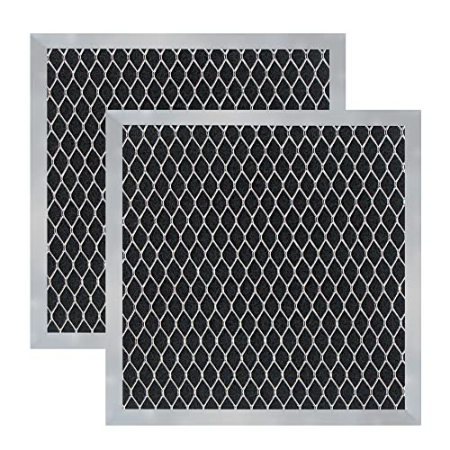 Omaeon 8206230a Filter Compatible with Whirlpool Microwave Filter, Maytag Microwave Filter Replacement, KitchenAid Charcoal Filter. Part 8206230 AP4299744 PS1871363, Pack of 2