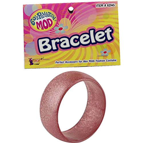 Magenta Mod Bangle Bracelet