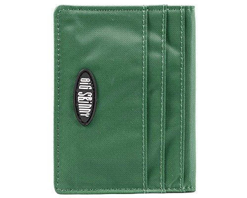 Big Skinny New Yorker ID Slim Wallet, Holds Up to 24 Cards, Verdant Green
