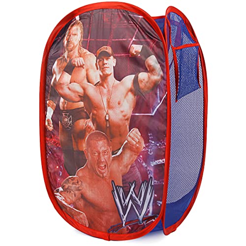 TheAvengers WWE Pop Up Hamper with Durable Carry Handles, 21 H x 13.5 W X 13.5 L
