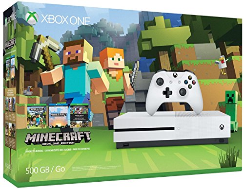 Xbox One S 500GB Console - Minecraft Bundle [Discontinued]