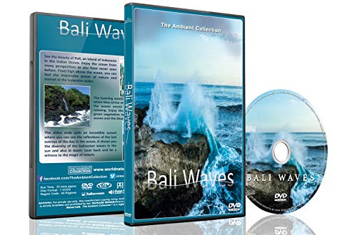 Relaxing Ocean DVD - Bali Ocean Waves - Aerial View of Spectacular Bali Beaches and Waves with Sea and Ocean Sounds