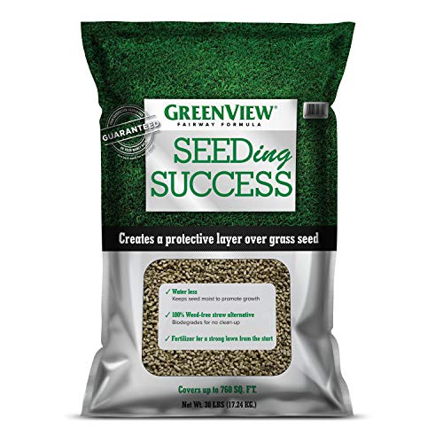 GreenView Fairway Formula Seeding Success (2329835) Biodegradable Mulch with Fertilizer - 38 lb. - Covers 760 sq. ft.