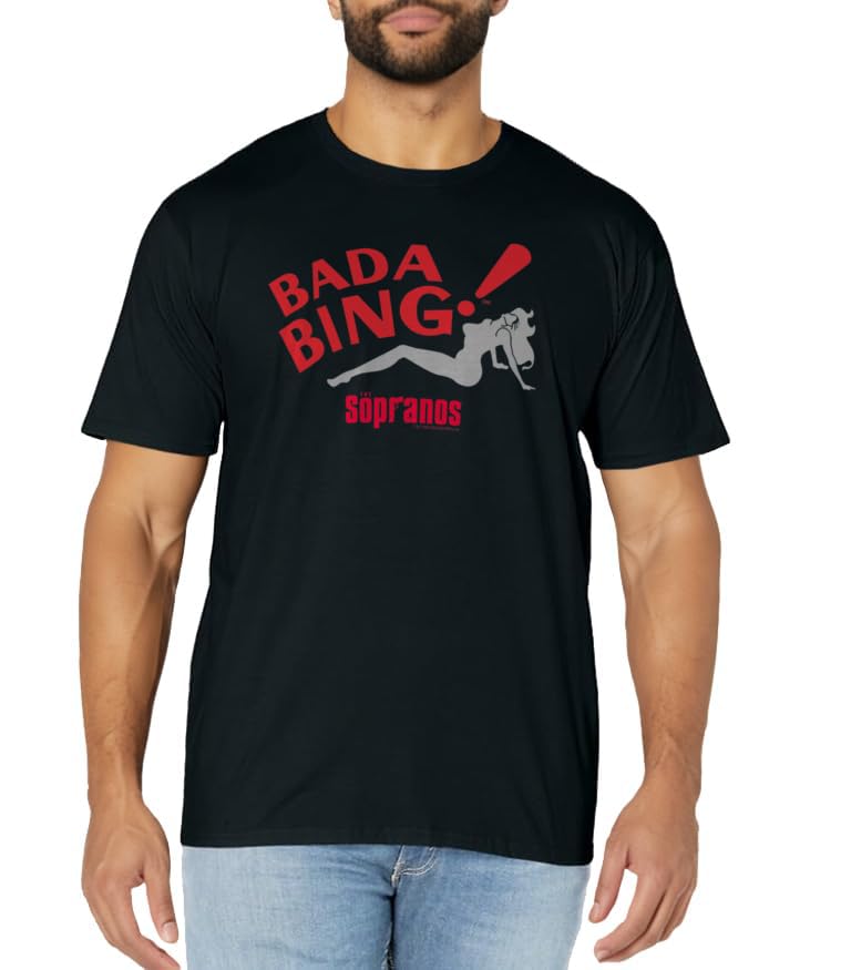 The Sopranos Bada Bing! Adult T-Shirt