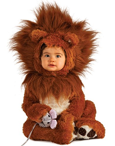 Rubie's unisex baby Noah's Ark Lion Cub Romper Infant and Toddler Costumes, Brown, 6-12 months US