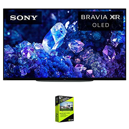 Sony XR42A90K Bravia XR A90K 42' 4K HDR OLED Smart TV (2022 Model) Bundle with Premium 4 YR CPS Enhanced Protection Pack