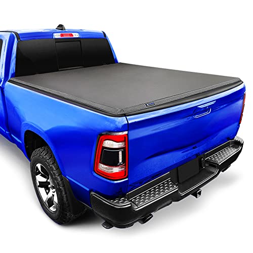Tyger Auto T3 Soft Tri-fold Truck Bed Tonneau Cover Compatible with 2019-2024 Ram 1500 New Body (Not Fit 19-23 Classic) | 5'7' (67') Bed | TG-BC3D1044