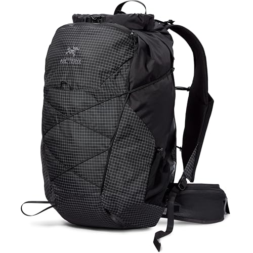 Arc'teryx Aerios 35 Backpack | Light Durable 35-45L Pack with a Precise Fit | Black, Regular
