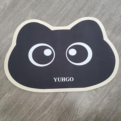 YUHGO Pet Feeding mats Non-Slip - Easy to Clean and Maintain, Protects Your Floors