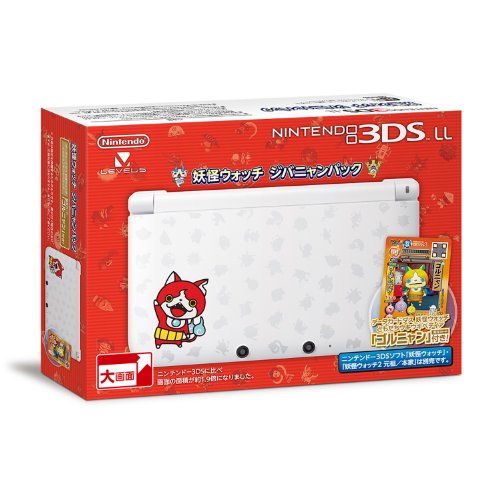 Nintendo 3DS LL Console Yokai Watch Ziba Nyan pack (Benefits: DCD Yokai watch friends excited Prices limited card 'Gorunyan' included) (Japan Import)