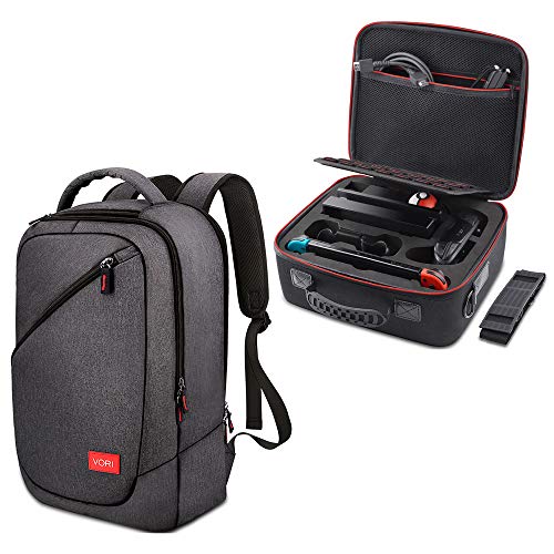 VORI Gaming Backpack and Carry Case for Nintendo Switch