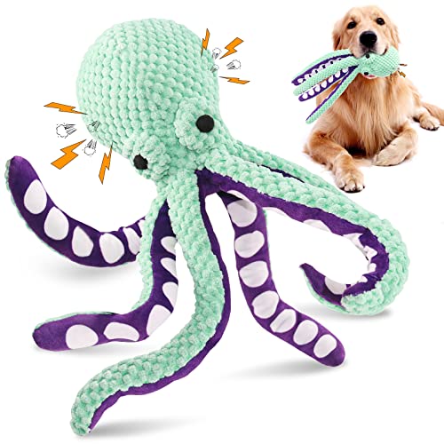 Fuufome Squeaky Dog Toys for Large Dogs: Plush Dog Toys with Soft Fabric - Pet Toys for Small, Medium, and Large Dogs - Puppy Toys to Keep Them Busy