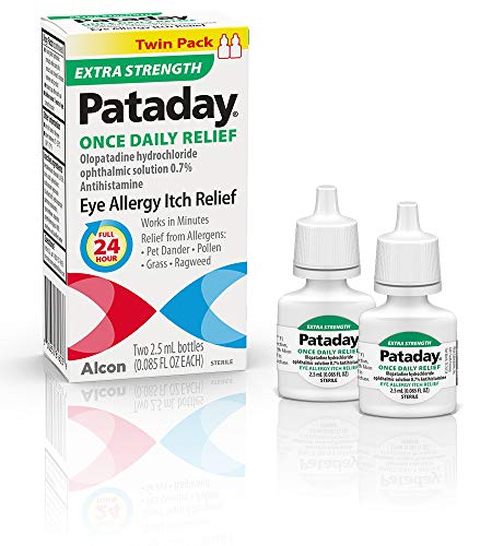 Pataday Once Daily Relief Extra Strength Relief 2.5ml, 2 Count(Pack of 1)