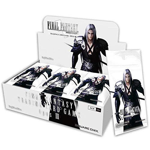 Final Fantasy Opus 3 III Trading Card Game Booster Display Box