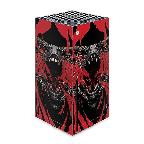 Head Case Designs Officially Licensed HBO Game of Thrones Dracarys Sigils and Graphics Vinyl Sticker Gaming Skin Decal Cover Compatible with Xbox Series X Console