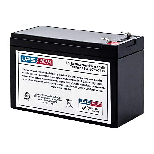 BE550G-LM - UPSBatteryCenter Compatible Replacement Battery RBC110 for APC Back-UPS 550VA 8-Outlet LAM BE550G-LM