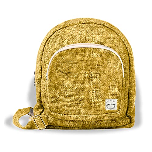 Core Hemp Mini Backpack (Yellow)