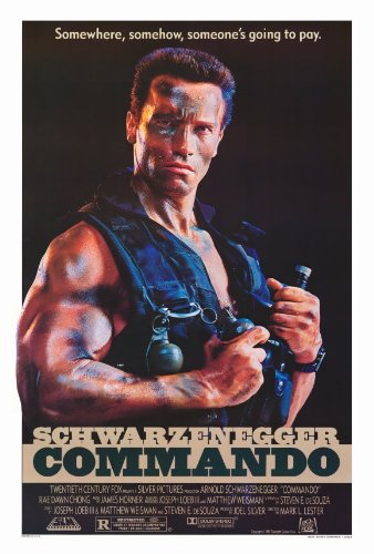 Commando 27x40 Movie Poster (1985)