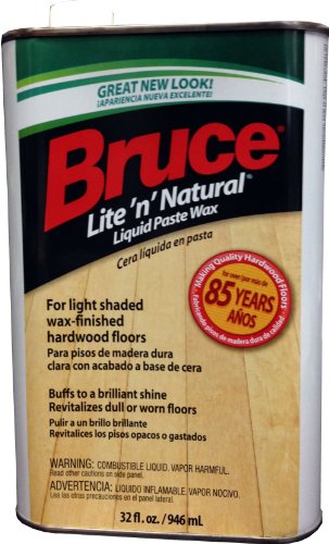 Bruce Lite N Natural Liquid Paste Wax - 32oz
