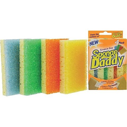 Sponge Daddy 4-Pack Durable Sponges