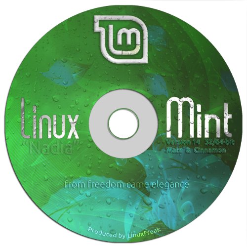 Linux Mint 14 Special Edition DVD - Includes both 32-bit and 64-bit, and both MATE and Cinnamon!